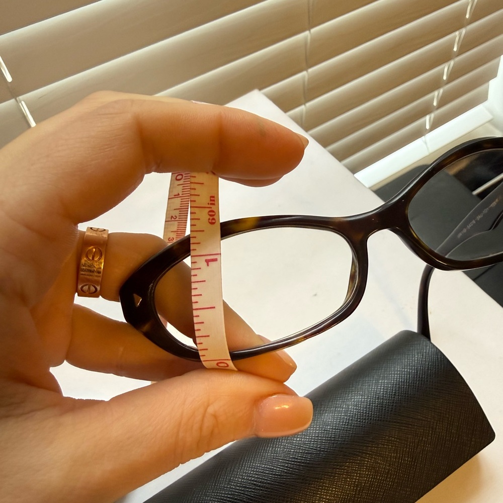 Prada Black Reading Glasses Frames View 4